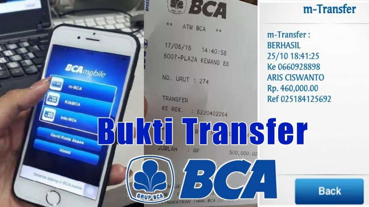 Cara Melihat Bukti Transfer BCA Mobile